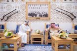 خادم الحرمين يستقبل ولي عهد أبو ظبي