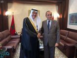 سفير خادم الحرمين في المغرب يلتقي رئيس مجلس النواب
