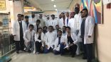طلاب نادي الصيدلة بجامعة أم القرى يشاركون في حملة “اسعفني”