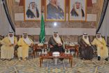 أمير #مكة_المكرمة يستقبل المعزين في وفاة الأمير محمد بن فيصل