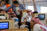 نائبا أميري منطقتي مكة المكرمة والمدينة المنورة يشاركان في الرحلة التجريبية لقطار الحرمين