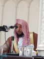 العرضيات.. العمري يلقي محاضرة عن “جهود المملكة في نشر العقيدة”