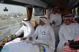 نائب وزير الحج والعمرة يتفقد مسارات النقل الترددي ومشروعات المشاعر المقدسة