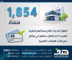 هدف: 1854 منشأة أكملوا تحديث أرقام حساباتهم البنكية