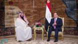 ولي العهد يصل القاهرة