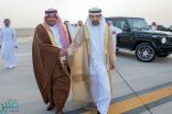 وليا عهد الكويت ودبي يغادران الرياض