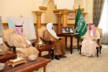 نائب أمير منطقة مكة المكرمة يستقبل وزير الشؤون الإسلامية