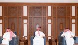 سمو ولي العهد يستقبل أصحاب السمو أمراء المناطق بمناسبة اجتماعهم السنوي الثاني والثلاثين