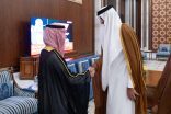 أمير دولة قطر يستقبل وزراء خارجية دول مجلس التعاون لدول الخليج العربية