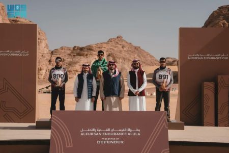 الفارس السعودي مهند السالمي يحرز المركز الأول في منافسات CEI2 لمسافة 120 كم ضمن بطولة الفرسان للقدرة والتحمّل 2026