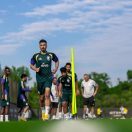 الأخضر يواصل تدريباته في نيويورك استعدادًا لكأس العالم